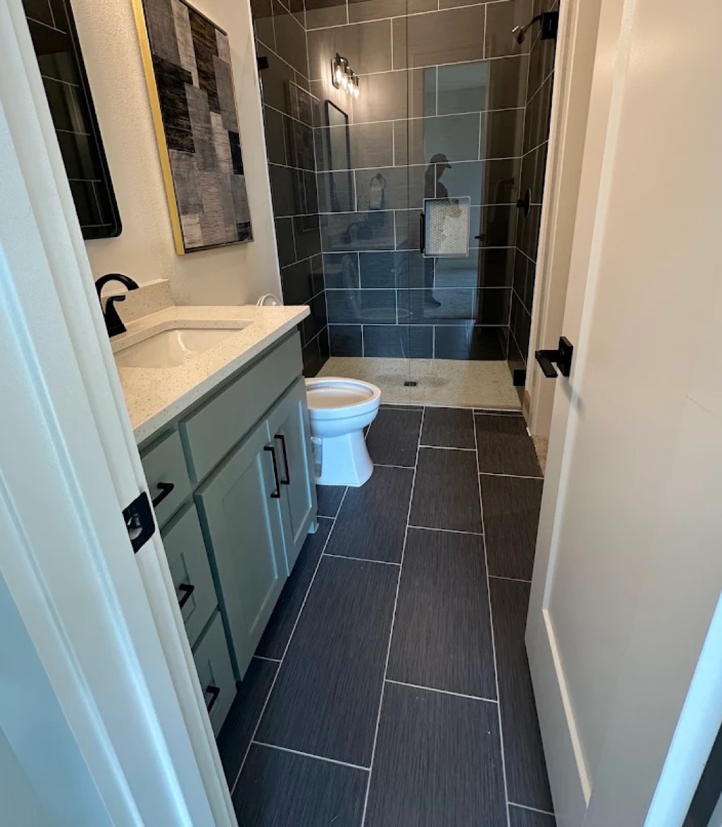 Bathroom remodel
