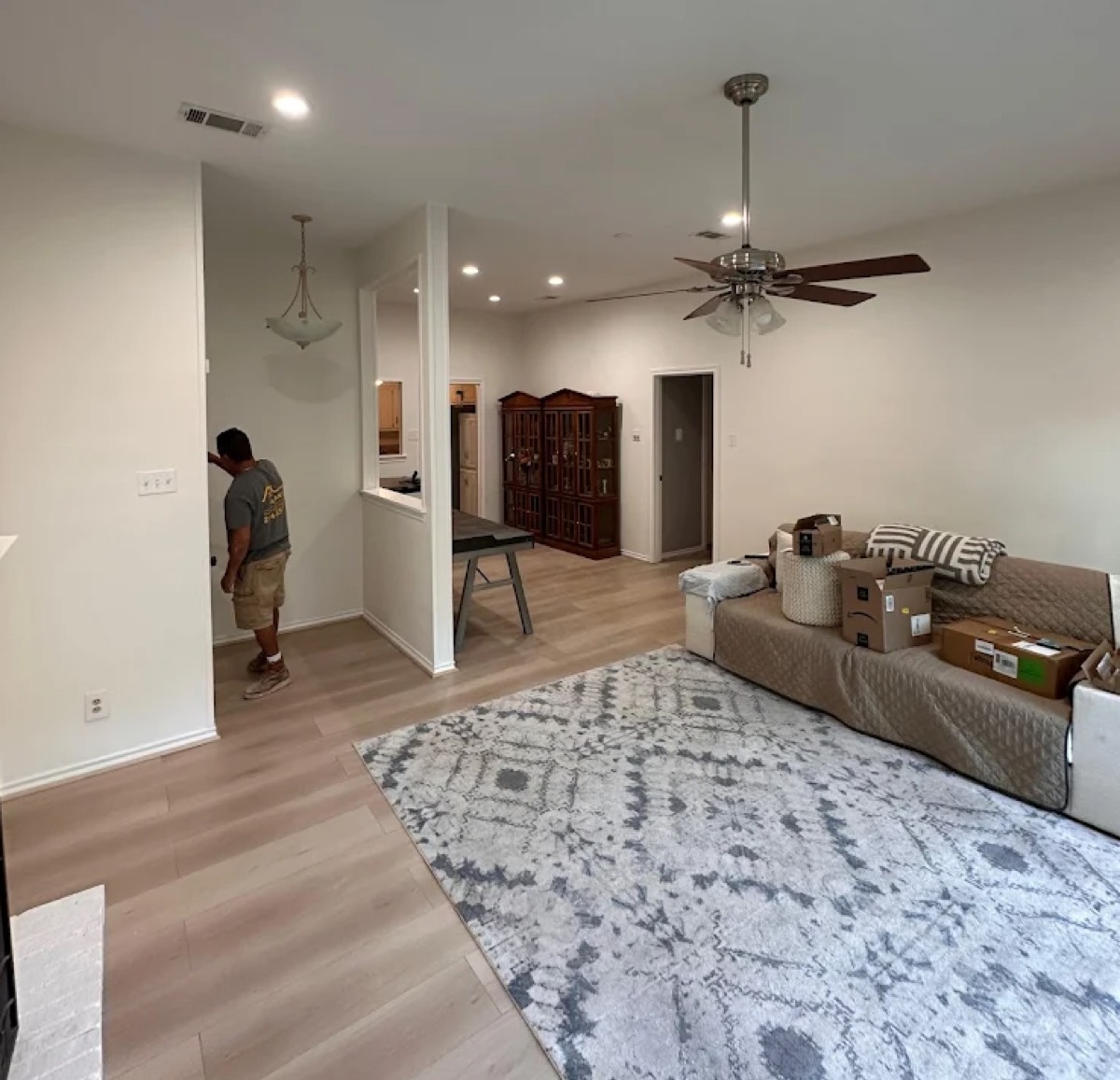 Interior renovation
